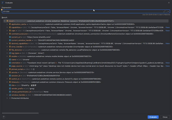 Windows 安装 chromedriver 和 Python 调试